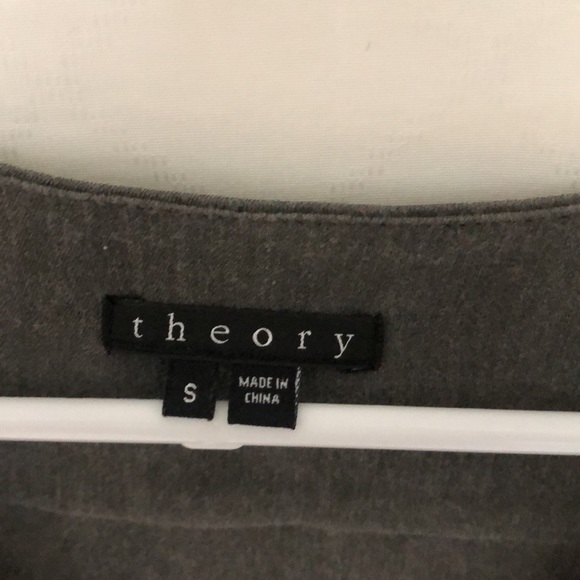 Theory Women’s Gray Vest Blouse Small - Picture 3 of 5